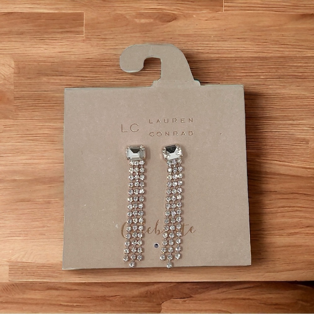 LOT Of 4 LC Lauren Conrad Earrings NEW - Picture 2 of 6
